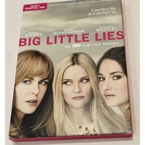 Big Little Lies Season 1 DVD HBO Limited Series Nicole Kidman Reese Witherspoon